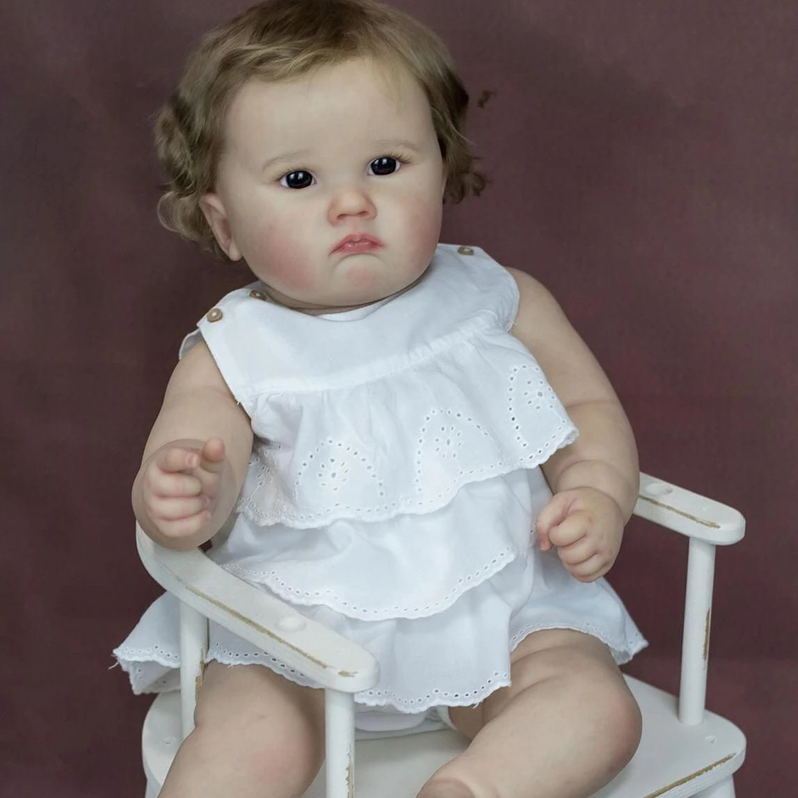 NPK60 cm simulación niña bebé Charlotte muñeca renacida suministro de comercio electrónico transfronterizo
