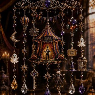 �羳�¿� Halloween weird Wind Chime�f�}�����Q�������L�