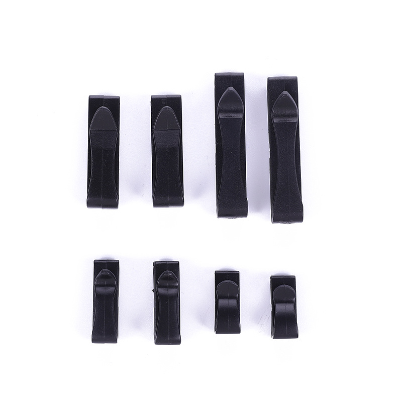 Clip de plástico multi-tamaño opcional cortina fijación clip de marco de pintura accesorios a prueba de viento varias especificaciones de botón cuadrado de plástico