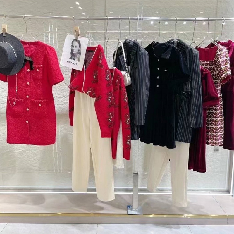 上海一线女装25秋款摩凡风衣外套连衣裙套装裤裙专柜撤柜一手货源