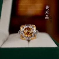 Органическое кольцо, квадратная инlay камня, проба серебро 925, оптовая