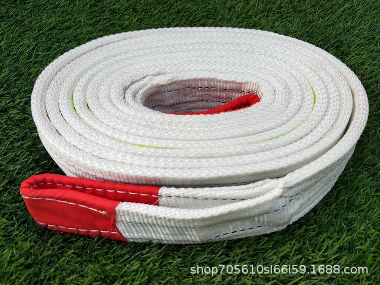 Car Towing Rope, Heavy-Duty 5-Ton, 10-Ton, 15-Ton Tow Rope, Vehicle Pulling Rope, Crane Towing Rope, Rescue Rope, Special Rope