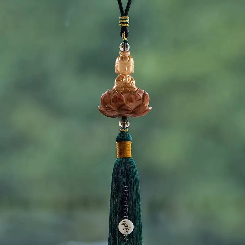 Safe Journey Pendant Car Deer Ornament Car Interior Decoration Car Hanging Decoration Rearview Mirror Pendant for Men and Women