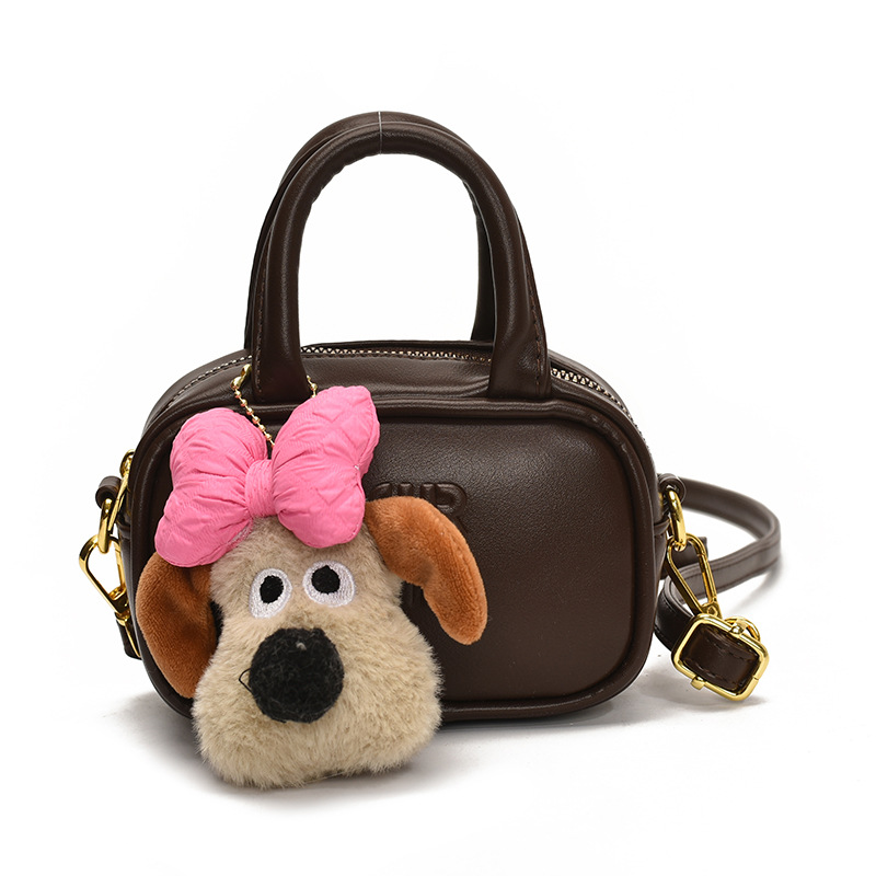 Bolso de hombro de niña popular de estilo coreano Mini cachorro colgante bolso de bebé 2025 nuevo bolso para niños