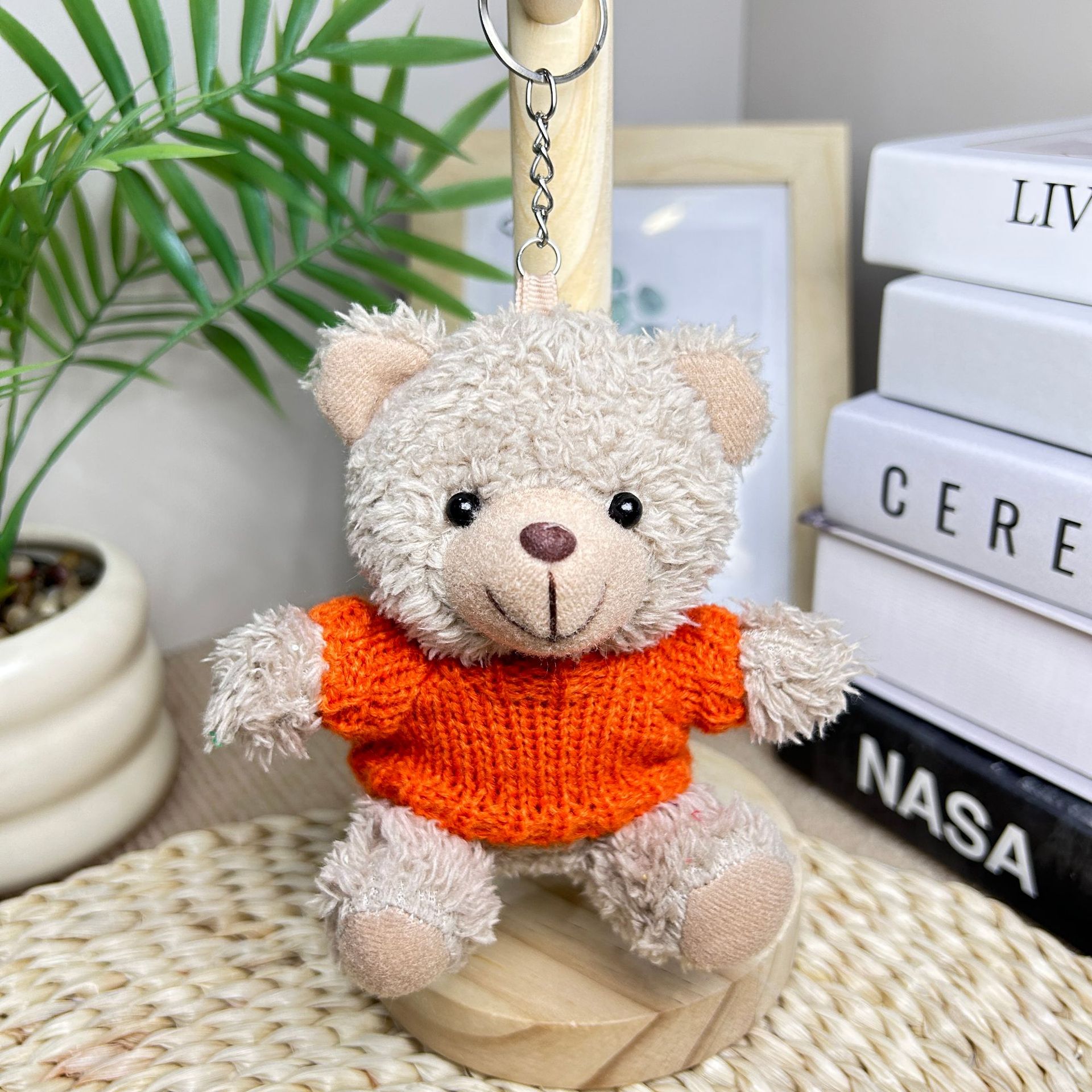 Colgante camiseta Teddy Bear muñeca Teddy Bear muñeca juguetes de peluche temporada de graduación logotipo corporativo regalo muñeca tela