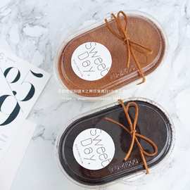 蛋糕千层蛋糕盒提拉米苏豆乳网红打包盒透明水果捞芋圆饱饱碗盒子