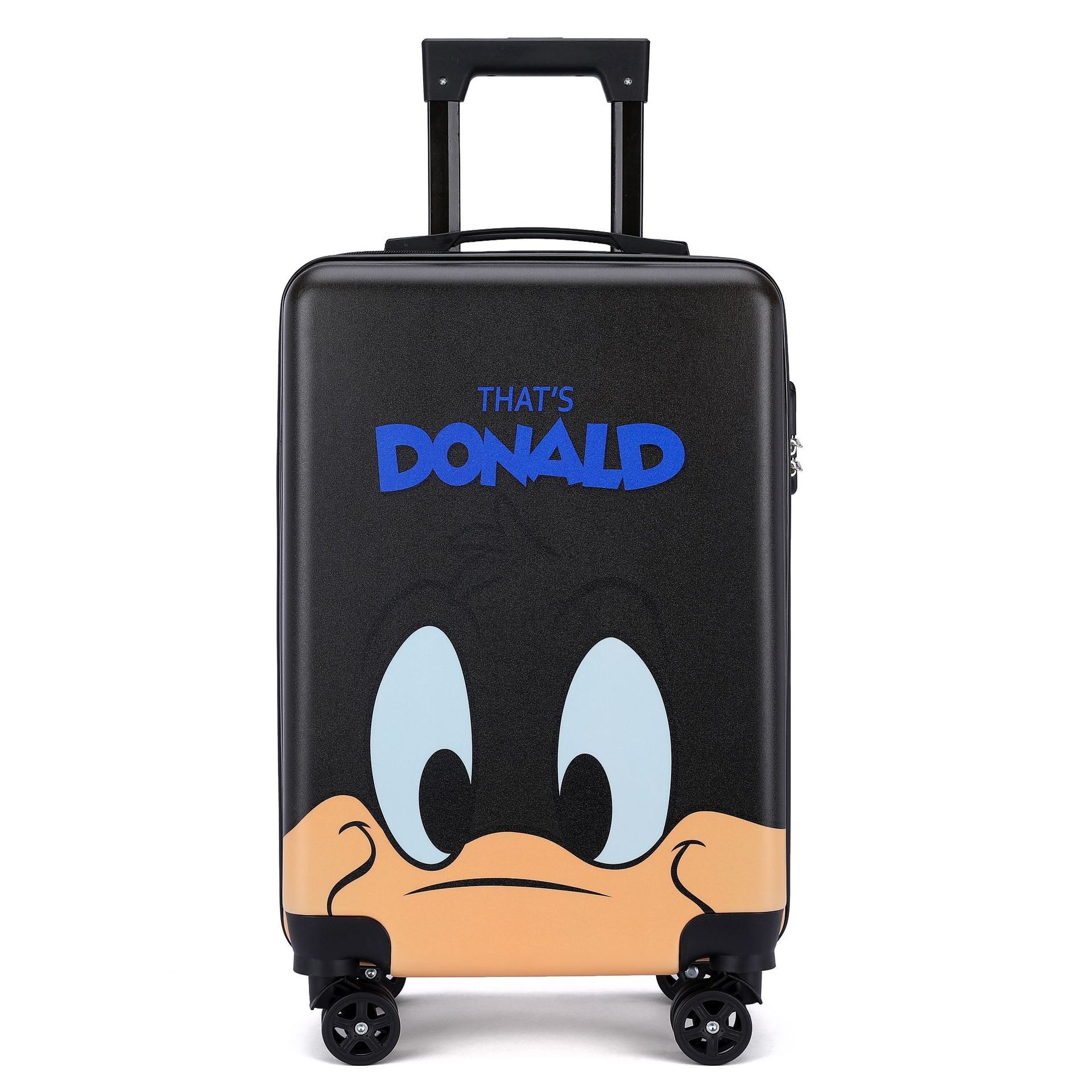 20 pulgadas maleta de dibujos animados maleta de viaje estudiante caja de tracción rueda universal contraseña caja de regalo de tendencia