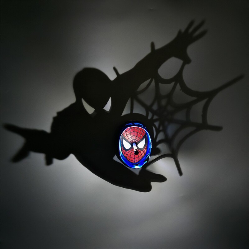 Spider-Man, Batman, One Piece Zoro, Light and Shadow Night Lamp, Anime Peripheral Ambient Light, Surprise Gift for Friends Spider-Man, Batman, One Piece Zoro, Light and Shadow Night Lamp, Anime Peripheral Ambient Light, Surprise Gift for Friends