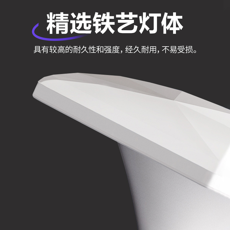 lámpara de platillo volador de alta potencia e27 lámpara de ahorro de energía LED doméstica lámpara de escritorio superbrillante lámpara de iluminación moderna y simple