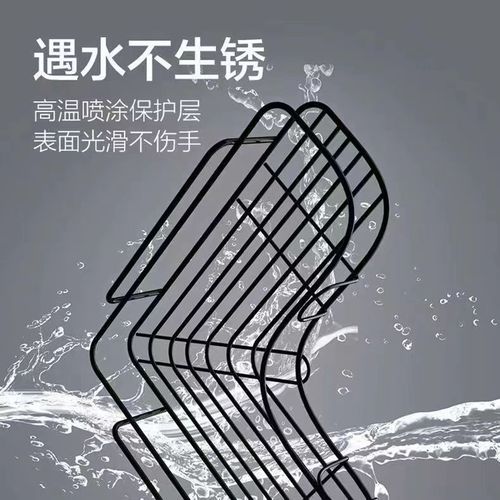 No punching bathroom bathroom sink storage rack toilet tripod toilet wall-mounted kitchen storage shelf