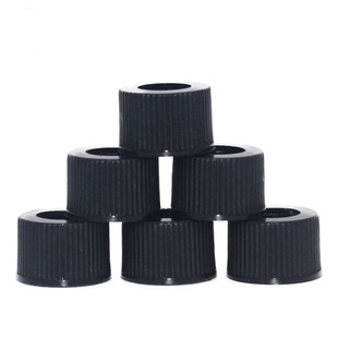 18 Teeth Black and White Big Head Cap Essential Oil Bottle Cap Plastic Cap Anti-theft Cap Glass Bottle Cap Cosmetic Cap