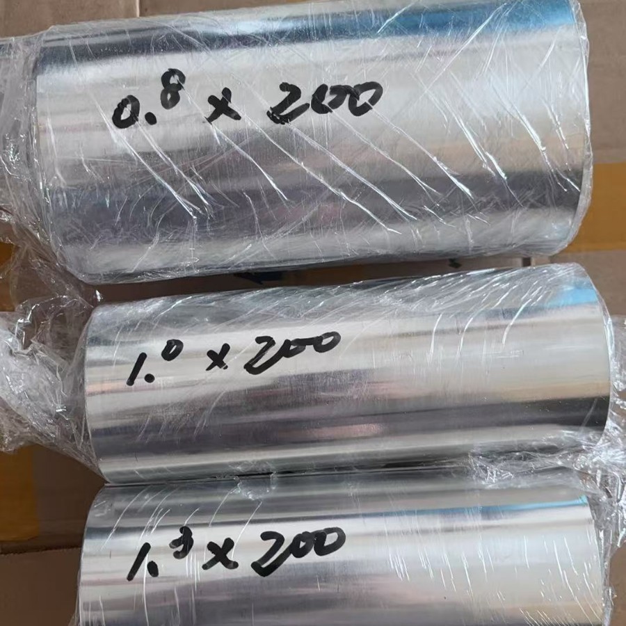 高纯锡箔 科研实验 0.01-10mm  宽度按客户需要分切 木箱打包装