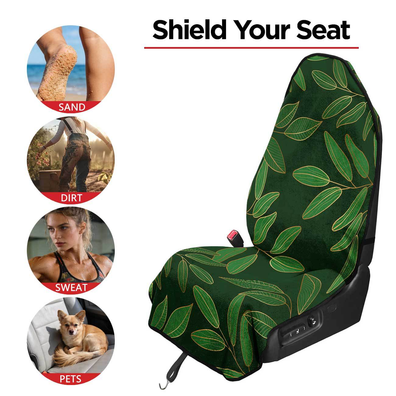 Car seat towel cover front seat protector suitable for gym and exercise, universal for all seasons, car use 132