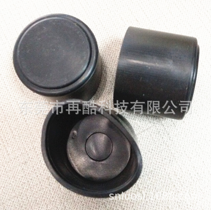 家具塑料配件25mm圆形管套 pvc软管套 钢管塑胶套 脚套