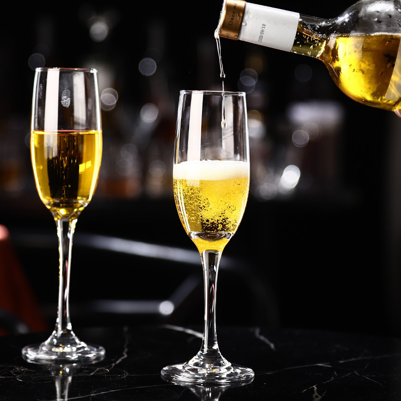 Taza de cóctel de cristal de copa de degustación de copa de vidrio casero taza de vino de vidrio taza de vino dulce taza de champán