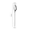 Fork spoon integrated 304 stainless steel dual -use creative home salad spoon fork student fruit fork soup spoon bowl noodle fork