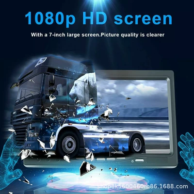 Car display harvester two-way monitoring truck