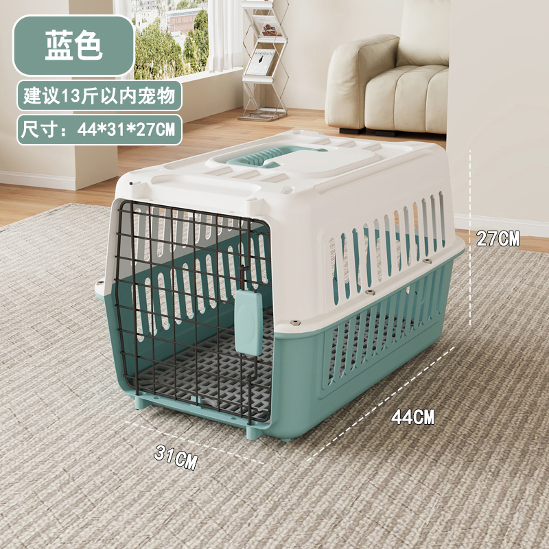 猫の航空箱猫は小型の犬で旅行箱を託送します。|undefined