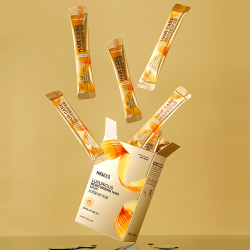 Hanse Silk Luxurious Hair Mask 10ml×20 strips, frizzy, smooth, moisturizing and hydrating hair mask factory wholesale