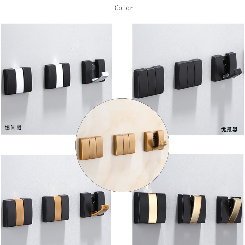 Fábrica de fabricación transfronteriza Comercio exterior oculto creativo invisible gancho plegable simple moderno cuarto de baño dormitorio ropa gancho