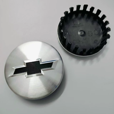 Hub cover wheel hub cover 22837060 - brushed-silver-black-label-83mm