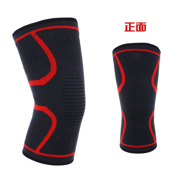Verano y otoño deportivo rodillas respirables piernas correr caminando después de la comida delgada hombres y mujeres redes de plumas protectoras comercio mayorista