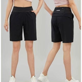 【定制】运动裤夏季女户外跑步健身运动阔腿高腰显瘦瑜伽训练五分