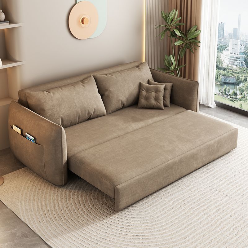 Cream Style Sofa Bed Foldable Multi-Functional Living Room Small Apartment Foldable Storage Simple Retractable Double