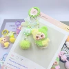 Color-blocking three-year-old doll-yellow green