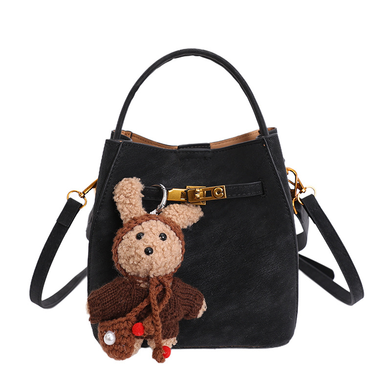 Super caliente canasta de platos de mano bolso de cubo de agua mujer venta caliente transfronteriza nuevo nicho coreano alto sentido versátil bolso mochila