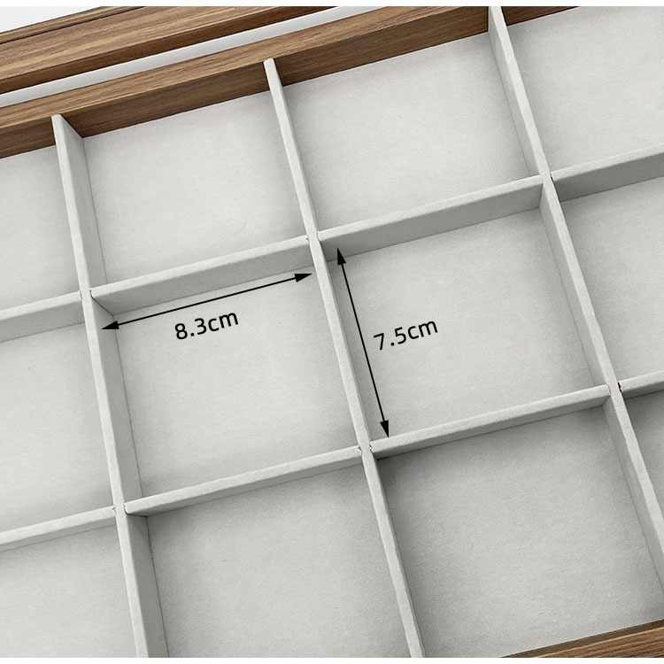 1728g Weight Jewelry Boxes Classification 1 Piece Quantity Holiday, Daily, Selfie Occasion Wood Material Solid Color Pattern Business Style 1 Piece Wood Business Holiday Daily Selfie Solid Color Jewelry Boxes 10