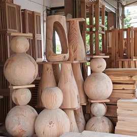 工厂定制松木实办公大板桌脚支架原岛台桌木吧台凳子腿多种沙发脚