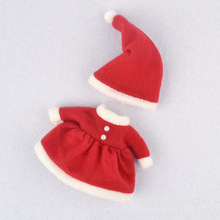 16厘米娃娃圣诞系列套装BJD迷你娃衣替换装女孩换装玩具支持DZ