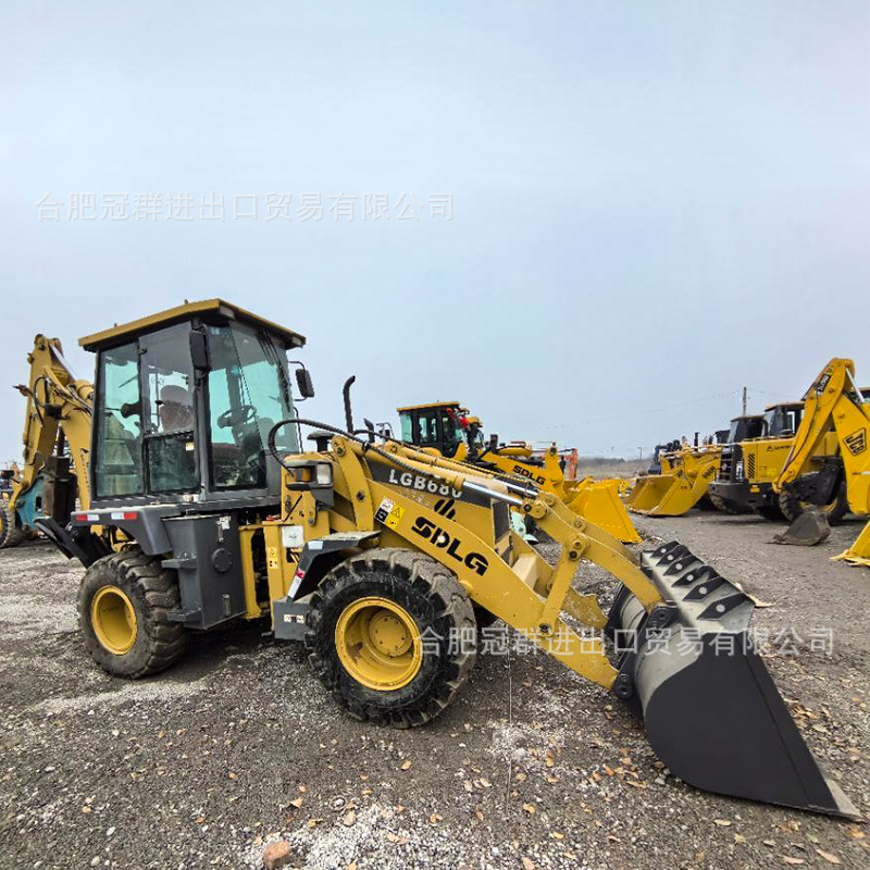 Transferencia de bajo precio de segunda mano LGB680 carga de excavación ocupada exportación en el extranjero África Europa