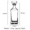 16# wine bottle flat surface (780ml)