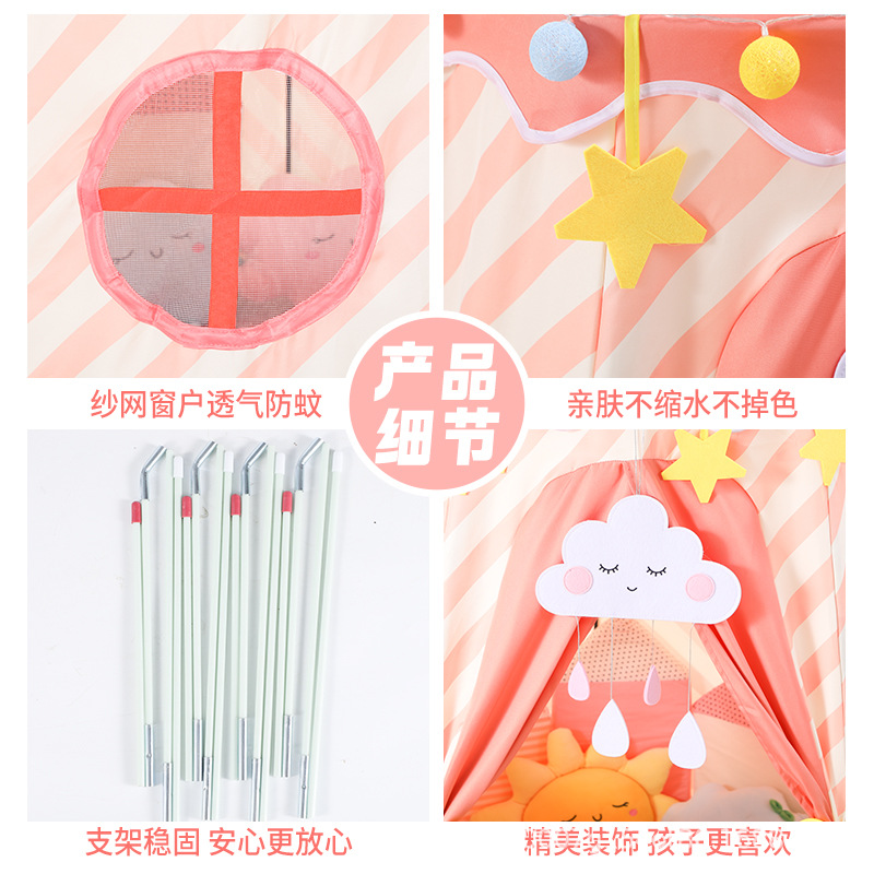 Tiendas de campaña para niñas, mochila para niños, base secreta, cabaña, pequeña casa, bebé, princesa, castillo, regalo de cumpleaños