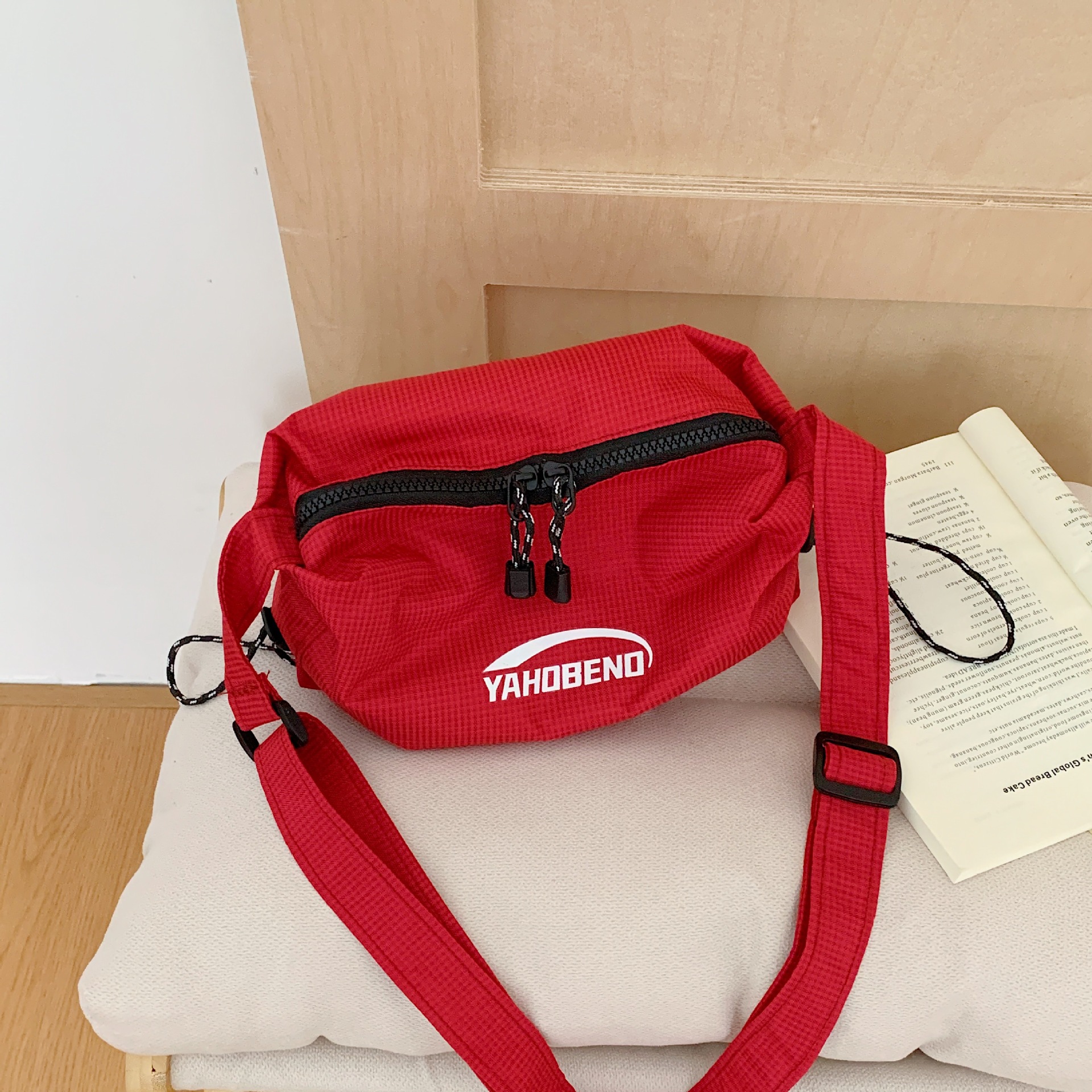 Bolsas infantiles transfronterizas coreanas letras extranjeras bolsas de hombro para hombres y mujeres bolsas de ocio deportivas de viaje ligeras bolsas de mochila