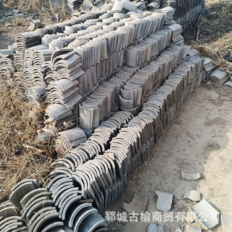 老青瓦现货小布瓦古建青瓦专业仿古青瓦黏土青瓦园林古建装修用