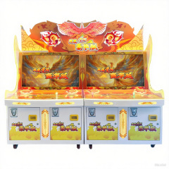 文化審査済みギフトマシン「鳳凰覚醒」豪華版、文化審査済みゲーム機、コイン式魚釣りゲーム機、アミューズメントセンター向け電動ゲーム機