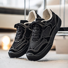 外贸新款百搭男士休闲鞋透气防滑耐磨潮流板鞋户外徒步健步运动鞋