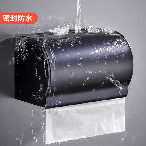 Wholesale bathroom tissue holder wall-mounted toilet paper holder rectangular grass toilet paper holder household toilet roll holder for hygiene