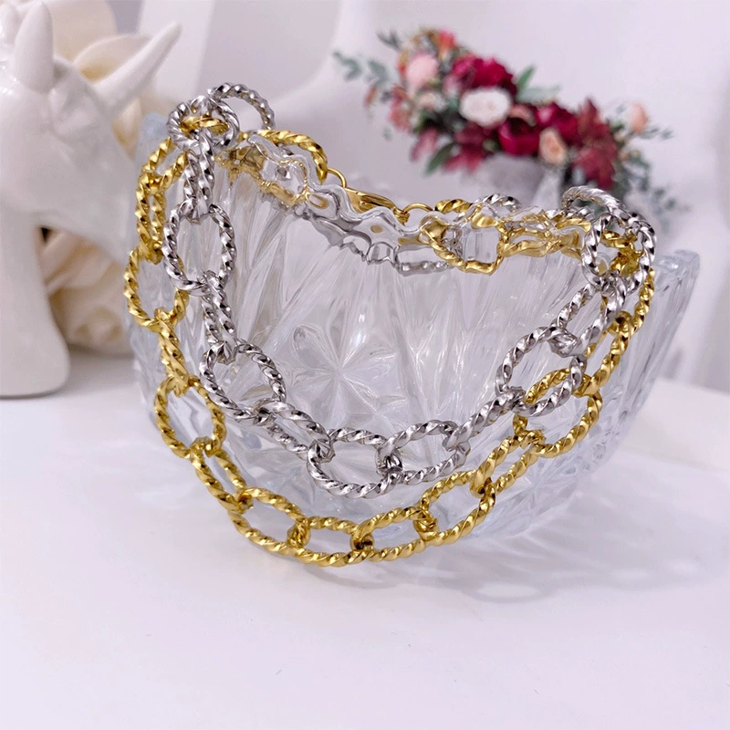 Taobao Douyin Live Поставки SAVI Same Same Hip-Hop Fashion Streaming Titanium Elements Titanium Steel Bracelet