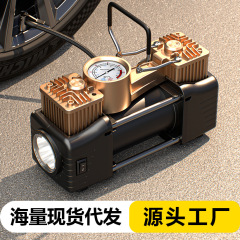 车载充气泵无线便携式高压电动打气筒汽车用打气泵轮胎测胎压批发