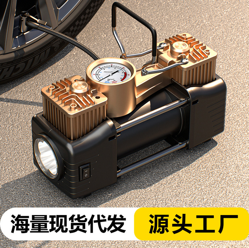 车载充气泵无线便携式高压电动打气筒汽车用打气泵轮胎测胎压批发|undefined