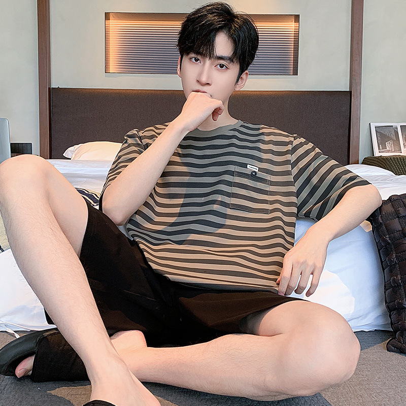 Q-N62678 [100% 면 남성용 홈웨어]]