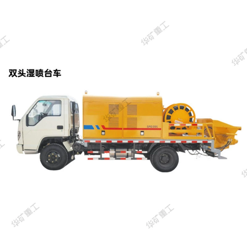 Высокая эффективность транспортировки спрей Мокрый спрей тележка Автоматическое Смешивание специальный спрей Мокрый спрей тележка для защиты склона скоростной дороги