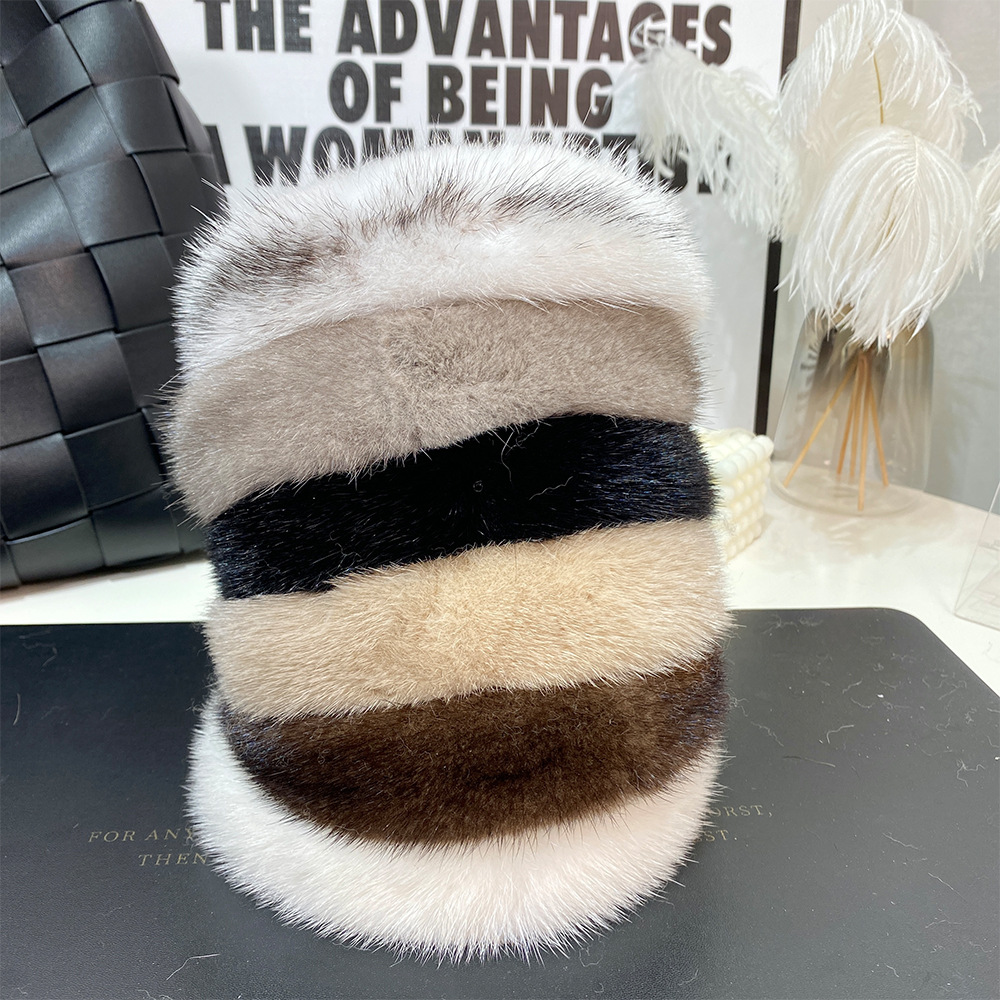 120g Weight Hair Band Hair Accessories Type 1 Piece Quantity Holiday Occasion Plush Material Solid Color Pattern Women's Gender Elegant Style Women's Elegant Solid Color Plush Hair Band 无