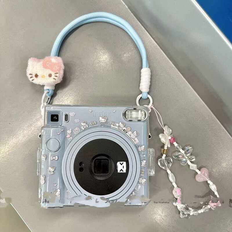 Polaroid Sq1 Special Transparent Protective Case Sq1 Cute Shoulder Strap Camera Bag Fuji Strong and Durable