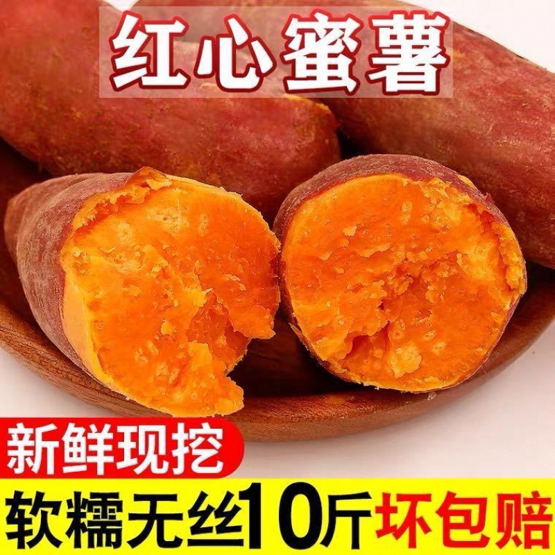 Sweet potato Dredging Watermelon red sweet potato 2/5/10 Yellow Heart Chinese chestnut Xiaomi Sweet potato Fragrant and sweet Potato wholesale