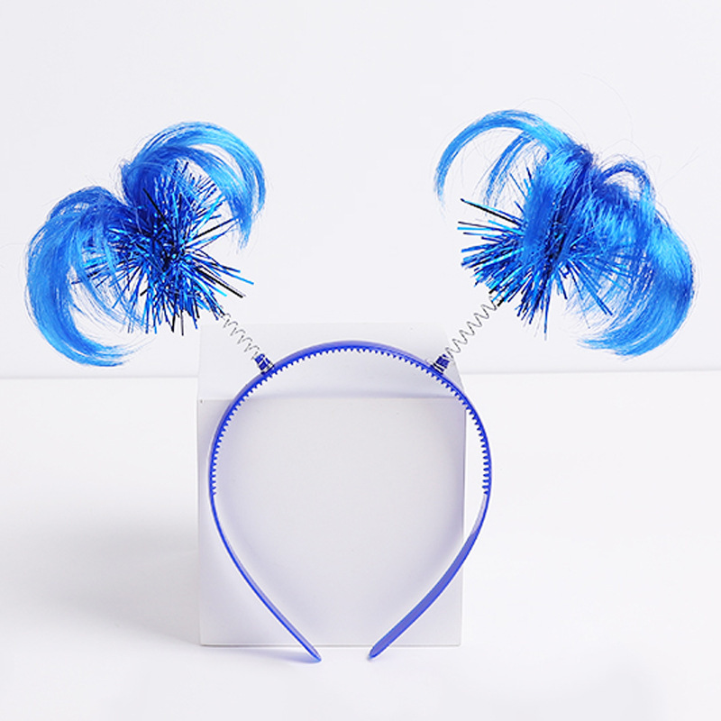 Amazon independiente de color de sol cola de caballo hebilla de cabello Europa y América familia fiesta de baile accesorios de vestuario de vacaciones fantasía